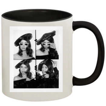 Aubrey Plaza 11oz Colored Inner & Handle Mug