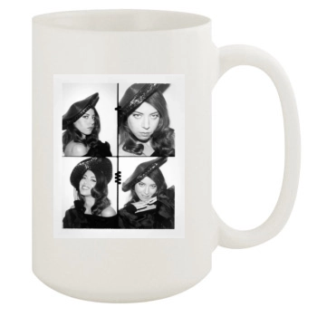 Aubrey Plaza 15oz White Mug