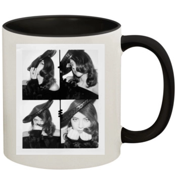 Aubrey Plaza 11oz Colored Inner & Handle Mug