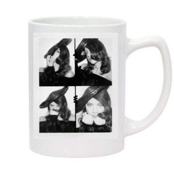 Aubrey Plaza 14oz White Statesman Mug