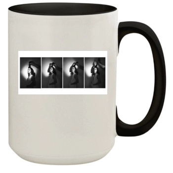 Aubrey Plaza 15oz Colored Inner & Handle Mug