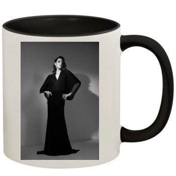 Aubrey Plaza 11oz Colored Inner & Handle Mug