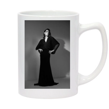 Aubrey Plaza 14oz White Statesman Mug