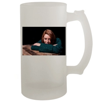 Aubrey Plaza 16oz Frosted Beer Stein