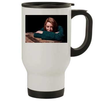 Aubrey Plaza Stainless Steel Travel Mug