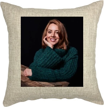 Aubrey Plaza Pillow