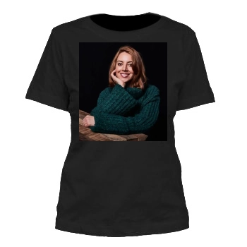 Aubrey Plaza Women's Cut T-Shirt