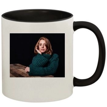 Aubrey Plaza 11oz Colored Inner & Handle Mug