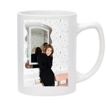 Aubrey Plaza 14oz White Statesman Mug