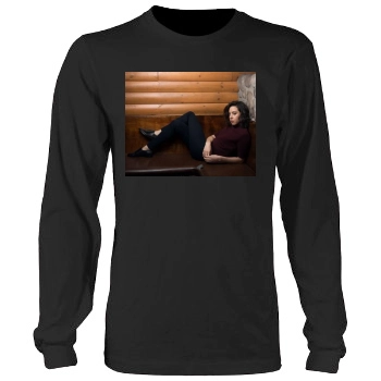 Aubrey Plaza Men's Heavy Long Sleeve TShirt