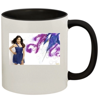 Freida Pinto 11oz Colored Inner & Handle Mug