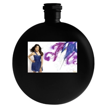 Freida Pinto Round Flask