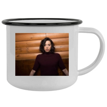 Aubrey Plaza Camping Mug