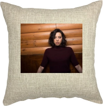 Aubrey Plaza Pillow