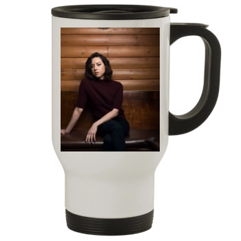 Aubrey Plaza Stainless Steel Travel Mug