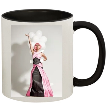 Aubrey Plaza 11oz Colored Inner & Handle Mug