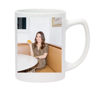 Aubrey Plaza 14oz White Statesman Mug