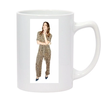 Aubrey Plaza 14oz White Statesman Mug