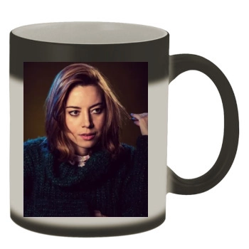 Aubrey Plaza Color Changing Mug