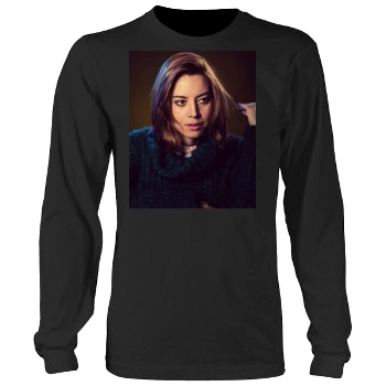 Aubrey Plaza Men's Heavy Long Sleeve TShirt