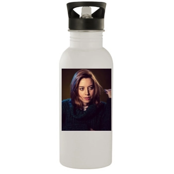 Aubrey Plaza Stainless Steel Water Bottle