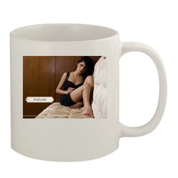 Freida Pinto 11oz White Mug