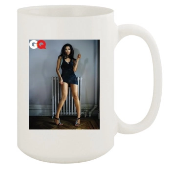 Freida Pinto 15oz White Mug