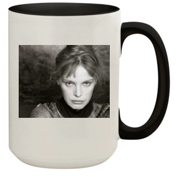 Arielle Dombasle 15oz Colored Inner & Handle Mug