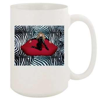 Arielle Dombasle 15oz White Mug