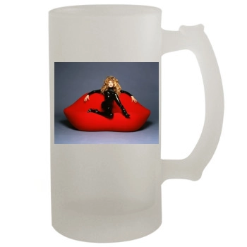 Arielle Dombasle 16oz Frosted Beer Stein