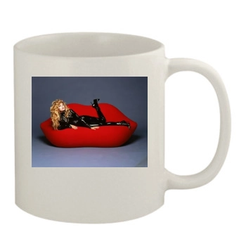 Arielle Dombasle 11oz White Mug