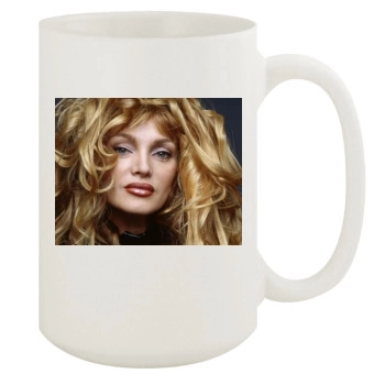 Arielle Dombasle 15oz White Mug