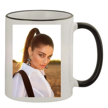 Ayca Aysin Turan 11oz Colored Rim & Handle Mug