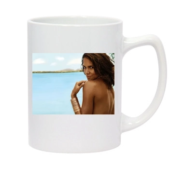 Halle Berry 14oz White Statesman Mug