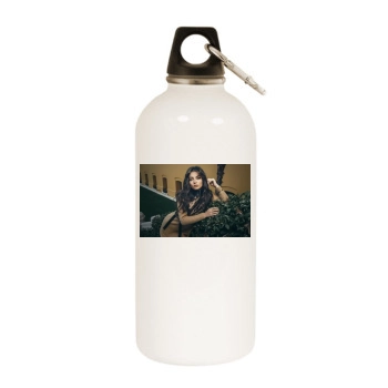 Ayca Aysin Turan White Water Bottle With Carabiner