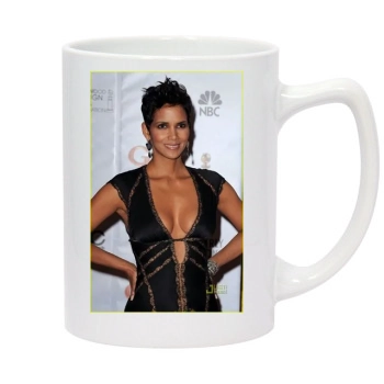 Halle Berry 14oz White Statesman Mug