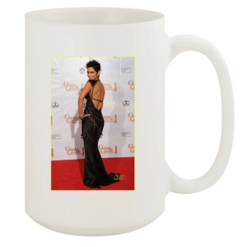 Halle Berry 15oz White Mug