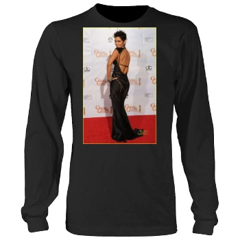 Halle Berry Men's Heavy Long Sleeve TShirt