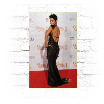 Halle Berry Metal Wall Art