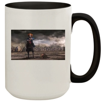 Helena Bonham Carter 15oz Colored Inner & Handle Mug