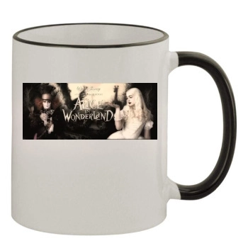 Helena Bonham Carter 11oz Colored Rim & Handle Mug