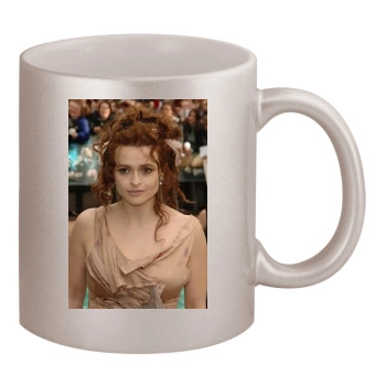 Helena Bonham Carter 11oz Metallic Silver Mug