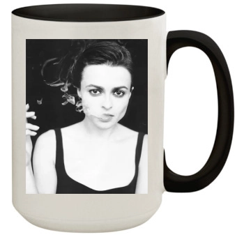 Helena Bonham Carter 15oz Colored Inner & Handle Mug