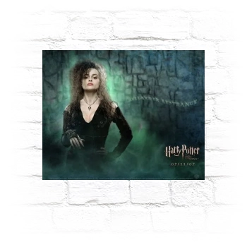 Helena Bonham Carter Metal Wall Art