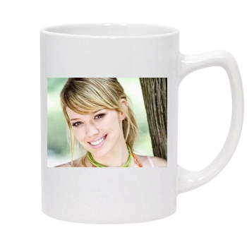 Hilary Duff 14oz White Statesman Mug