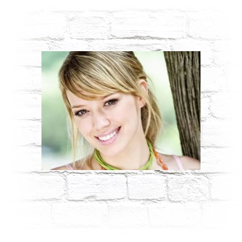 Hilary Duff Metal Wall Art