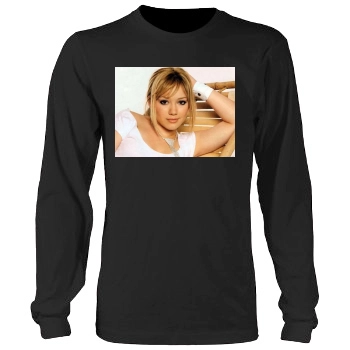 Hilary Duff Men's Heavy Long Sleeve TShirt