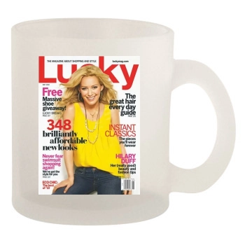 Hilary Duff 10oz Frosted Mug