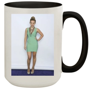 Hilary Duff 15oz Colored Inner & Handle Mug