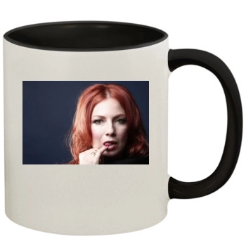 Traci Lords 11oz Colored Inner & Handle Mug